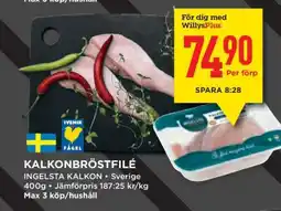 Willys KALKONBRÖSTFILÉ erbjuda
