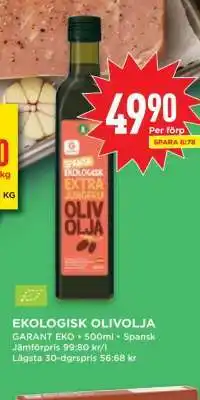 Willys EKOLGOLISK OLIVOLJA erbjuda