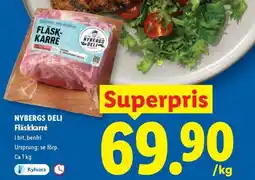 Lidl NYBERGS DELI Fläskkarré erbjuda