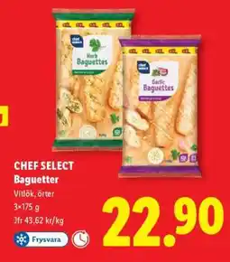 Lidl Chef Select Baguetter erbjuda