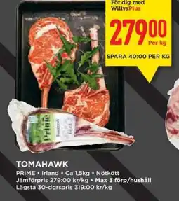 Willys TOMAHAWK erbjuda