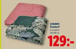 Lidl LIVARNO Överkast erbjuda