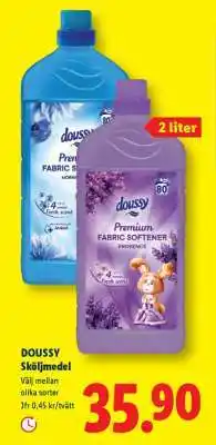 Lidl DOUSSY Sköljmedel erbjuda