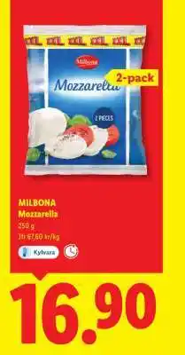 Lidl MILBONA Mozzarella erbjuda