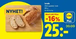 Lidl Levain erbjuda