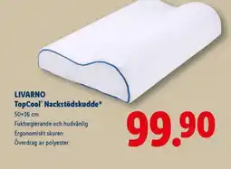 Lidl LIVARNO TopCool Nackstödskudde erbjuda
