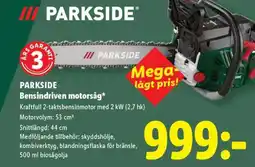 Lidl PARKSIDE Bensindriven motorsåg erbjuda