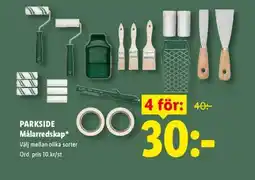 Lidl PARKSIDE Målarredskap erbjuda