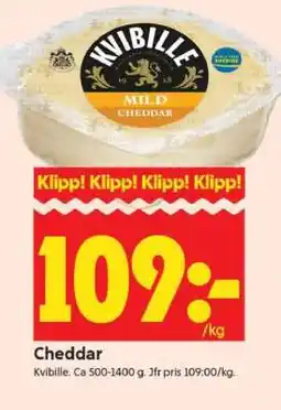 ICA Supermarket CHEDDAR erbjuda