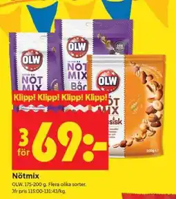 ICA Supermarket Nötmix erbjuda