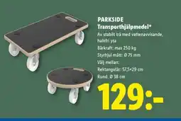 Lidl PARKSIDE Transporthjälpmedel erbjuda