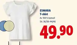 Lidl ESMARA T-shirt erbjuda