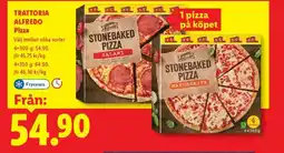 Lidl Trattoria Alfredo Pizza erbjuda