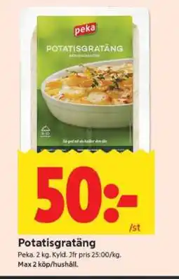 ICA Supermarket POTATISGRATÄNG erbjuda