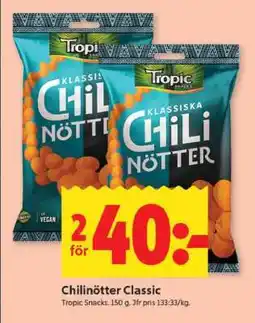 ICA Supermarket Chilinötter Classic erbjuda