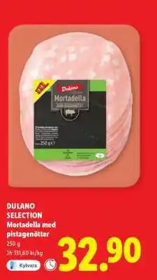 Lidl Dulano Selection Mortadella med pistagenötter erbjuda