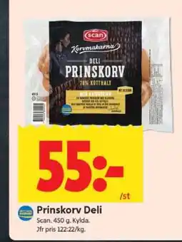 ICA Supermarket PRINSKORV DELI erbjuda