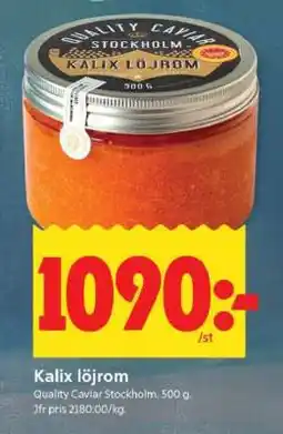 ICA Supermarket Kalix löjrom erbjuda