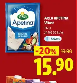 Lidl ARLA APETINA Vitost erbjuda