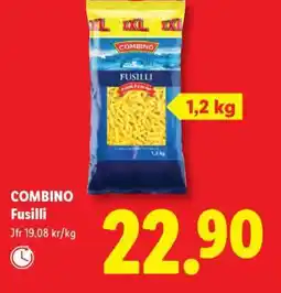 Lidl COMBINO Fusilli erbjuda
