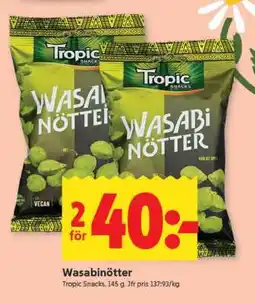 ICA Supermarket Wasabinötter erbjuda