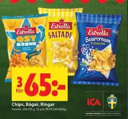 ICA Supermarket Estrella chips erbjuda