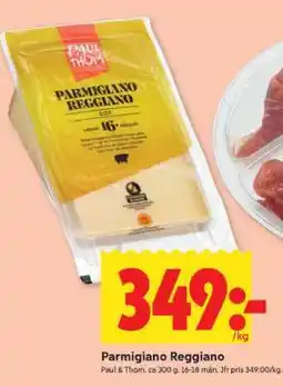 ICA Supermarket Parmigiano Reggiano erbjuda