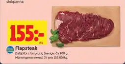 ICA Supermarket FLAPSTEAK erbjuda