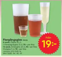 Stora Coop Flergångsglas Inicio erbjuda