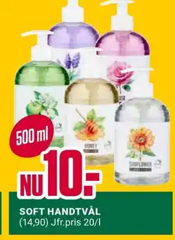 DollarStore SOFT HANDTVÅL erbjuda