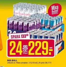DollarStore Red Bull erbjuda