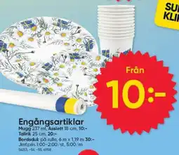 Stora Coop Engångsartiklar erbjuda