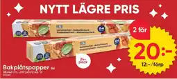 Stora Coop Bakplåtspapper erbjuda