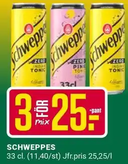 DollarStore Schweppes erbjuda