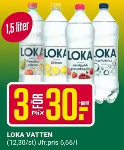 DollarStore LOKA VATTEN erbjuda
