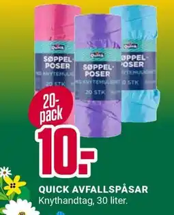 DollarStore QUICK AVFALLSPÅSAR erbjuda