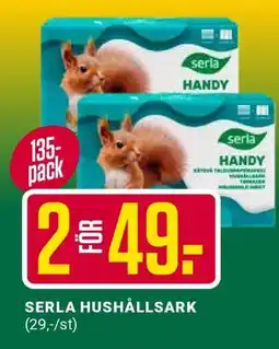 DollarStore SERLA HUSHÅLLSARK erbjuda