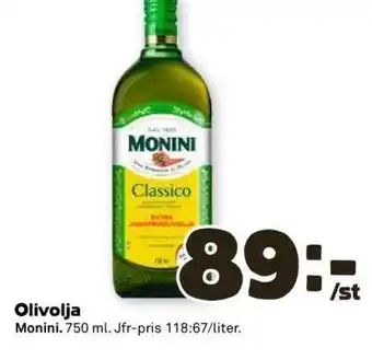 Coop Olivolja Monini erbjuda