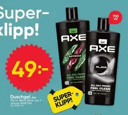 Stora Coop Duschgel Axe erbjuda