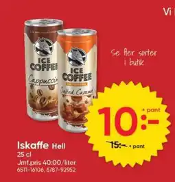 Stora Coop Iskaffe Hell erbjuda