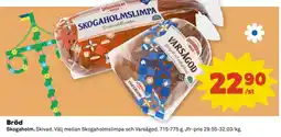 Coop Bröd Skogaholm erbjuda