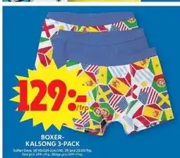 ICA Maxi Boxer- kalsong 3-pack erbjuda