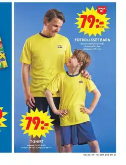 ICA Maxi Fotbollsset barn erbjuda