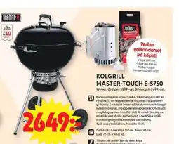 ICA Maxi Kolgrill master-touch e-5750. erbjuda