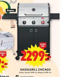 ICA Maxi Gasolgrill chicago erbjuda