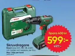 DollarStore Skruvdragare erbjuda
