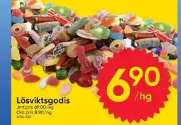 DollarStore Lösviktsgodis erbjuda