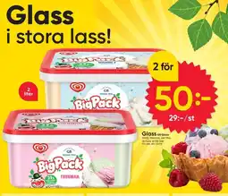 DollarStore Glass GB Glace erbjuda
