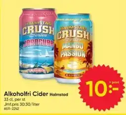 DollarStore Alkoholfri Cider Halmstad erbjuda