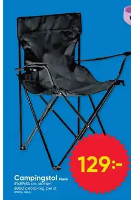DollarStore Campingstol Parco erbjuda